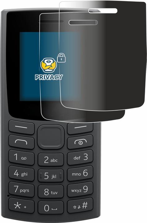 Actual product image BROTECT Anti-spy privacy film Blue light protection film (2 Piece, Nokia 105 (2023))