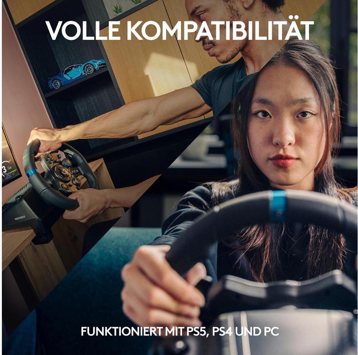 Immagine prodotto Logitech G G923 Trueforce for PC and PlayStation (PS4, PS5, PC)