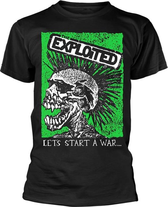 The Exploited Let's Start A War (Skull)
