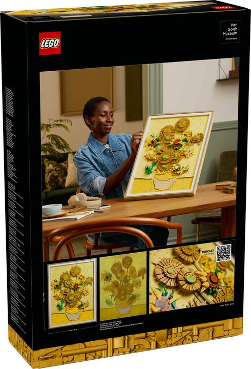 Actual product image LEGO Vincent van Gogh - Sunflowers (31215, LEGO DC, LEGO Rare Sets)
