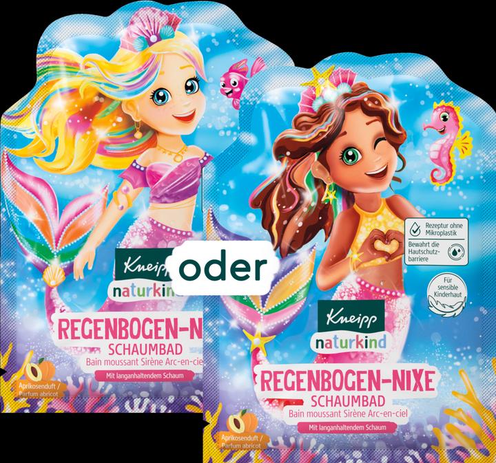 Kneipp Naturkind Schaumbad Regenbogen-Nixe (40 ml, Schaumbad)