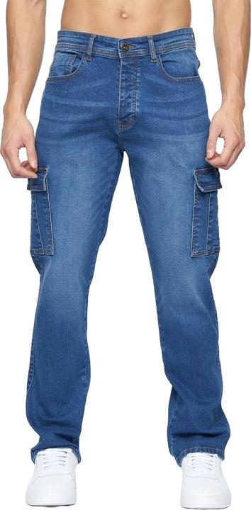 Actual product image Crosshatch Mens Kremtap Cargo Jeans (30)