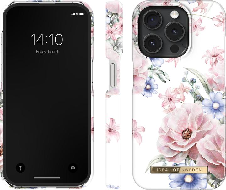 Immagine prodotto iDeal Of Sweden Custodia per iPhone 15 Pro, Romanticismo floreale (Apple iPhone 15 Pro)