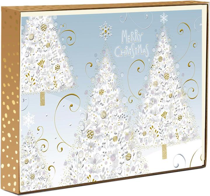 Turnowsky Kartenbox Weihnachten Wald 195378 Karten und Kuverts 8 Stück (1 Stk.)