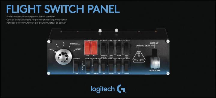 Actual product image Logitech G Saitek Pro Flight Switch Panel (PC)