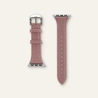 Actual product image Spigen Kajuk Apple Watch Leather Strap 4/5/6/7/8 / SE 40/41 mm Pink (40 mm, 41 mm, Genuine Leather, Apple Watch Series 4, Apple Watch Series 5, Apple Watch Series 6, Apple Watch Series 7, Apple Watch Series 8, Apple Watch Series 9, Apple Watch SE)