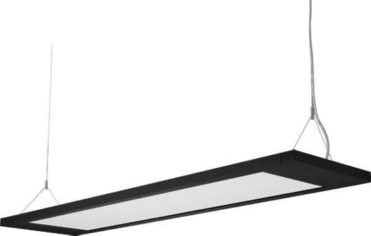 Produktbild LTS PIANO-P 140.0840/SENSO SCHWARZ (8380 lm)