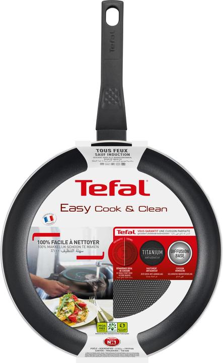 Immagine prodotto Tefal Easy Cook & Clean (24.28 cm, Padella per friggere, Alluminio)