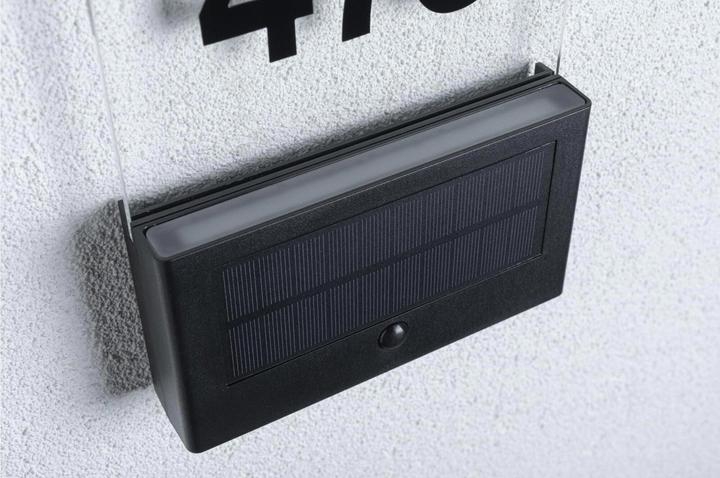 Produktbild Paulmann Solar Hausnummernleuchte (18 lm, IP44)