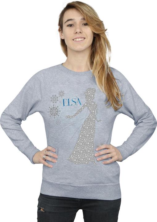 Image du produit Disney - Sweat FROZEN ELSA CHRISTMAS SILHOUETTE - Femme (S)