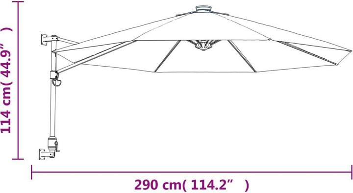 Image du produit VidaXL Efiopskaia (2.90 m)