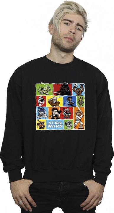 Produktbild Star Wars Comic Drawing Montage Sweatshirt (L)