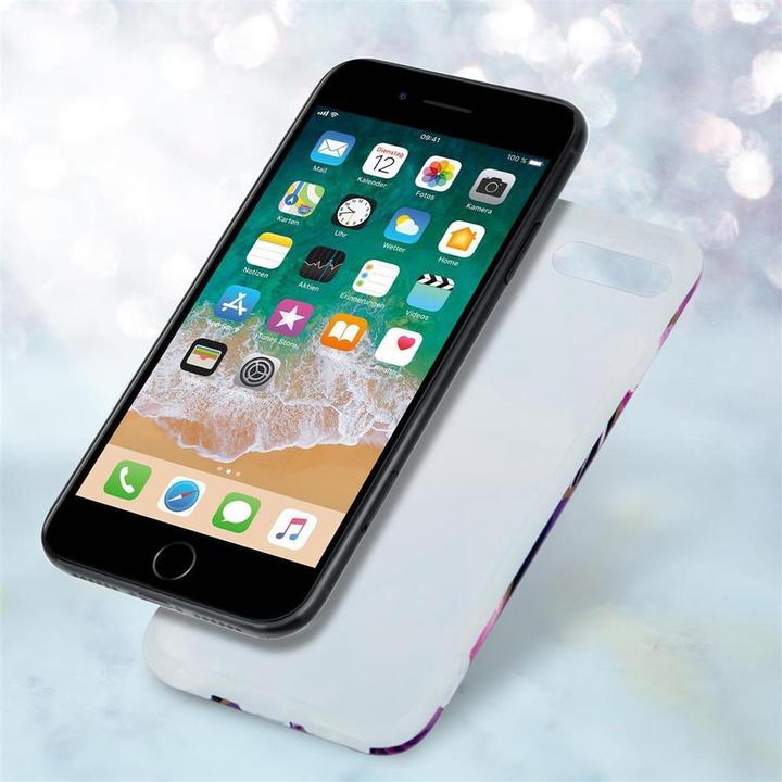 Image du produit Cadorabo Couverture IMD TPU Marbre coloré (Apple iPhone 7 Plus, Apple iPhone 7s Plus, Apple iPhone 8 Plus)