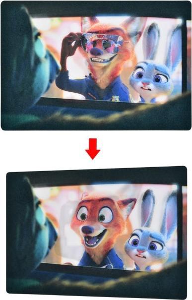 Produktbild Disney Judy Hopps & Nick Wilde, Flash Postkarte Lenticular (1 Stk.)