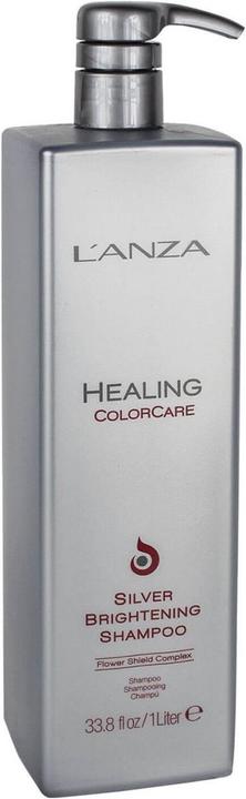 L'Anza Healing Colorcare - Silver Brightening Shampoo (1000 ml, Flüssiges Shampoo)