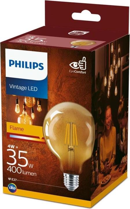Image du produit Philips Amber (E27, 3.10 W, 250 lm, 1 x, F)