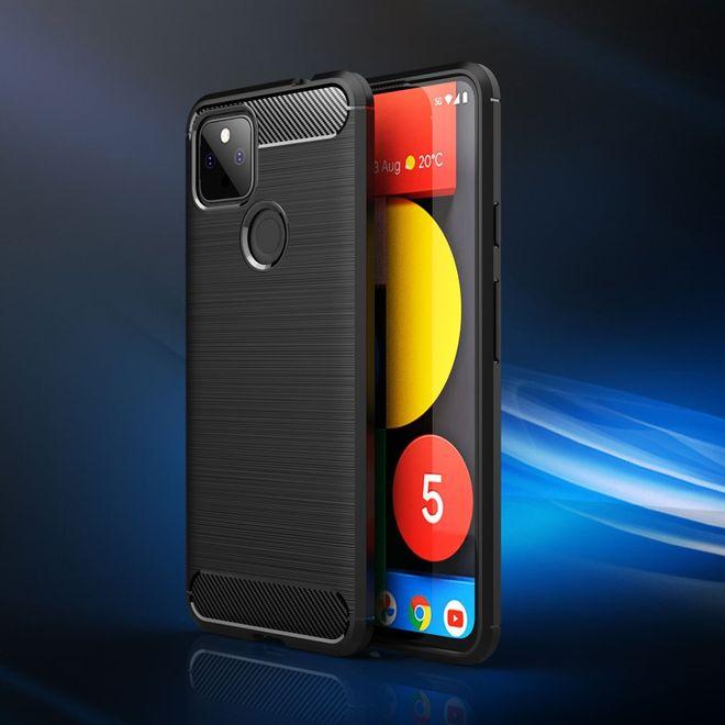 Produktbild MU Style Carbon Fiber TPU Softcase Series (Google Pixel 5a)