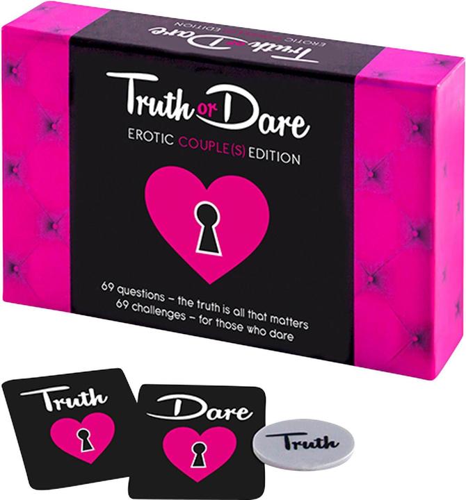 Actual product image tease & please Truth or Dare (Deck of cards, English)