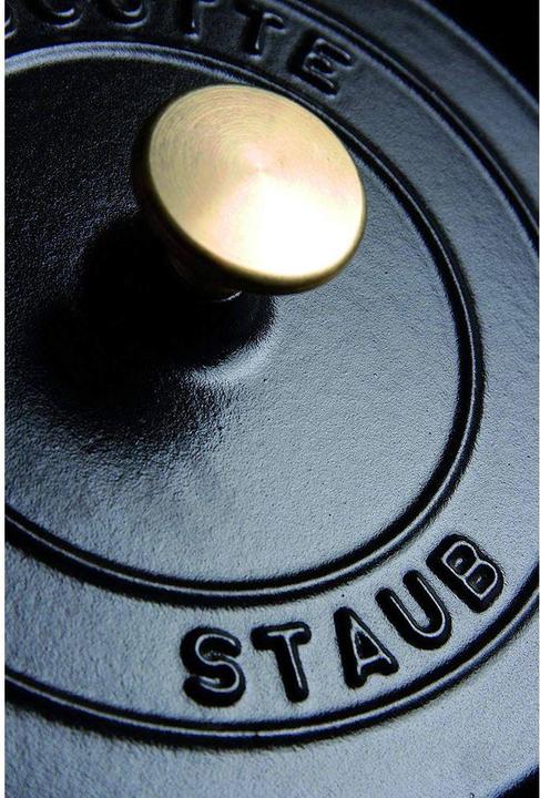 Actual product image Staub Cocotte (14 cm, Casserole + Stewpot, Cast iron, Enamel)