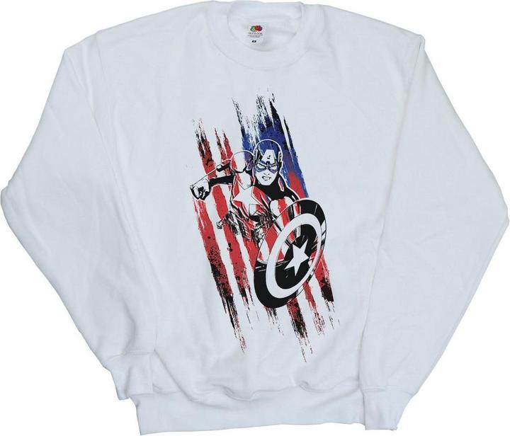 Image du produit - Sweat AVENGERS CAPTAIN AMERICA STREAKS - Homme (XXL)