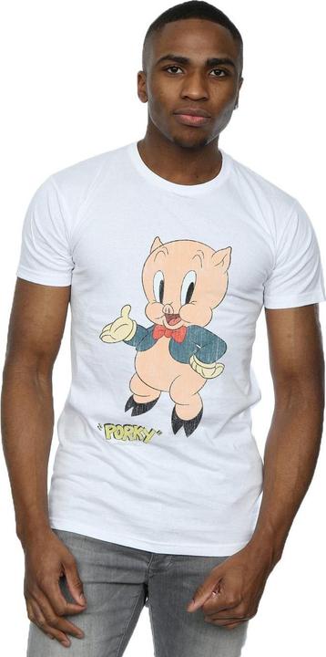 Produktbild Looney Tunes Porky Pig Distressed TShirt (3XL)
