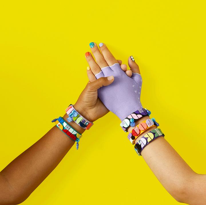 Actual product image LEGO Bracelet Design Creative Set (41807, LEGO Dots)