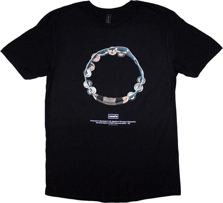 Oasis Definitely Maybe Tambourine TShirt