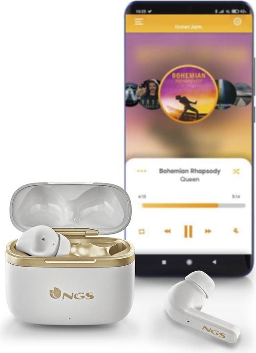 Actual product image NGS Artica trophy white (5 h, Wireless)