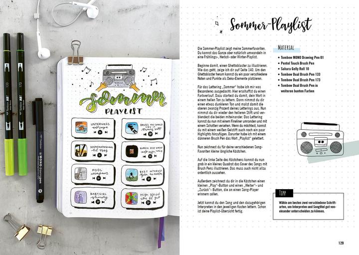 Immagine prodotto Generation BuJo – Das Anleitungsbuch für Schüler und Studenten (Tedesco, Lara Bette, 2021)