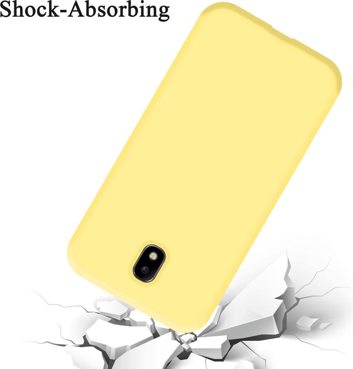 Actual product image Cadorabo TPU Liquid Silicone Case Cover (Samsung Galaxy J5 (2017))