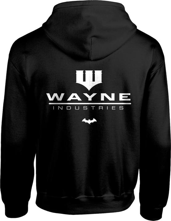 Actual product image Batman Wayne Industries Full Zip Hoodie (M)