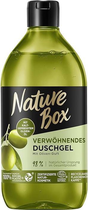 Produktbild Nature Box Duschgel Oliven Duft 385ml (385 ml)