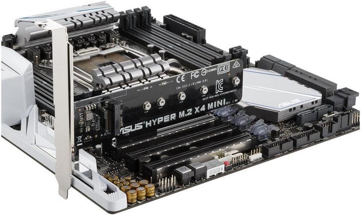 Image du produit ASUS X99 Deluxe II (LGA 2011-v3, Intel X99, ATX)