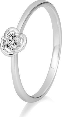 Produktbild Breuning RING - Rosen-Fassung mit Brillant (57, 750/18 K Gold)