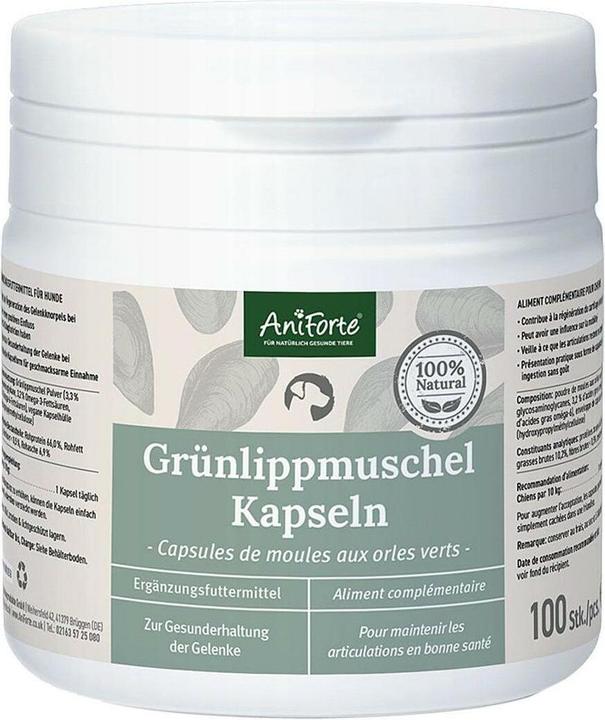 Image du produit AniForte Moules aux orles vert Capsules. (Adulte, 1 pcs, 70 g)