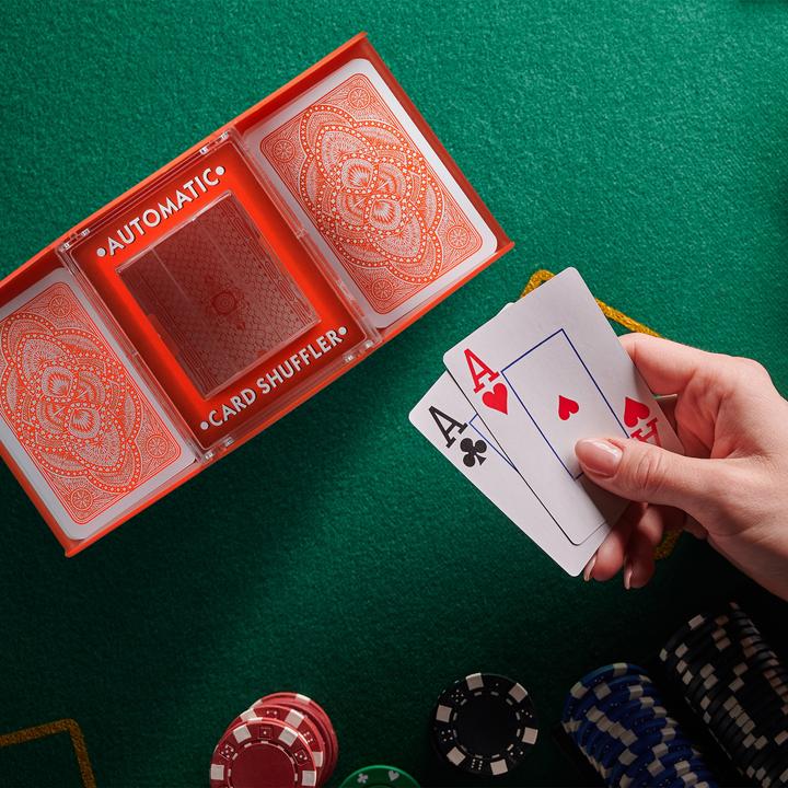 Actual product image Relaxdays Card shuffler