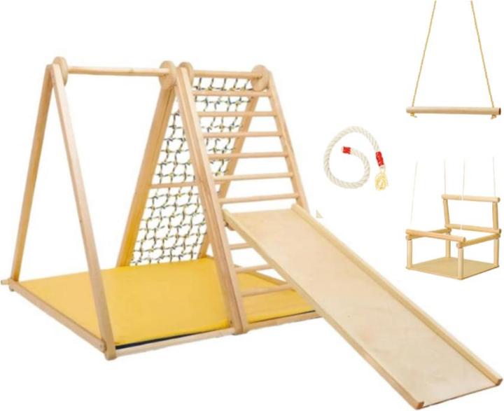 Produktbild Bim-Ba Klettergerüst für Kinder. Salair - Junior Set. Black Edition