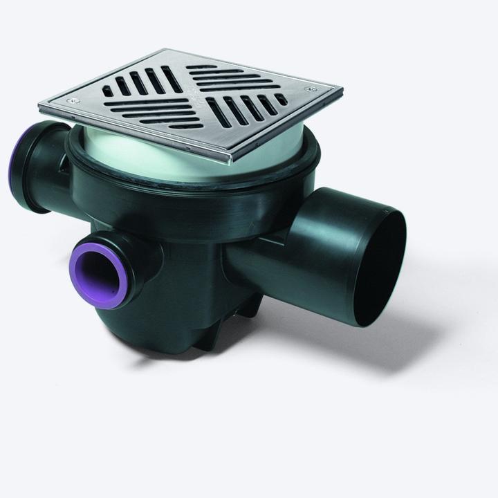 Immagine prodotto Kessel Scarico cantina Universal 27621 DN 100 w. Valvola antiriflusso doppia w. Griglia ED