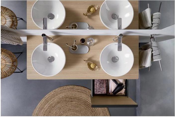 Actual product image Duravit EH-WT-MI D-NEO L without pop-up waste chrome