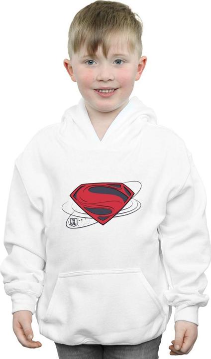 Immagine prodotto Justice League Movie Superman Logo Felpa con Cappuccio Ragazzi (116)