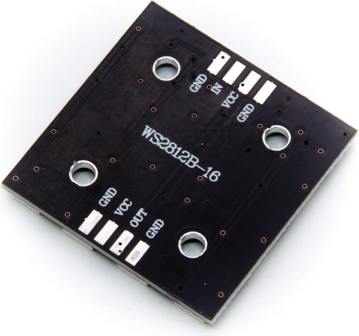 Actual product image Purecrea 4x4 WS2812B RGB LED Matrix - 16Bit