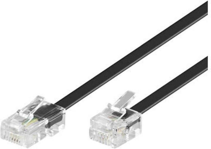 MicroConnect Adapter cable RJ-11 to RJ-45, 10m Black