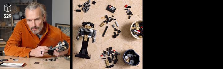 Actual product image LEGO Star Wars - Kylo Ren Helm 18+(75415) (75415, LEGO Star Wars)