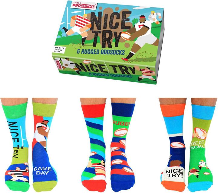 Immagine prodotto United Oddsocks Calzini Casual (confezione da 3, 27 - 30)