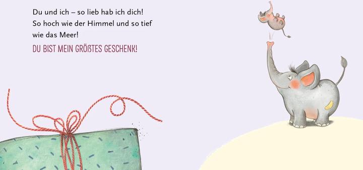 Actual product image So lieb hab ich dich (Pappbilderbuch) (German)