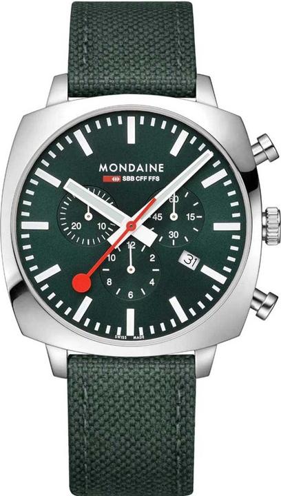 Image du produit Mondaine Grand Cushion (Montre avec pierre précieuse, 41 mm)