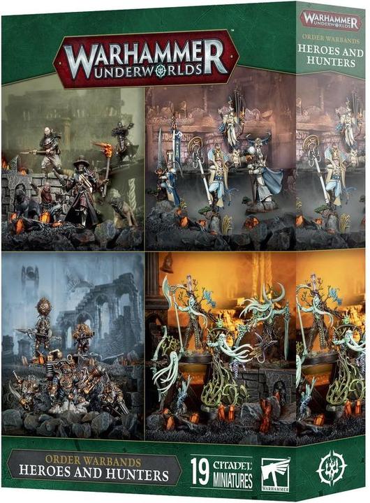 Produktbild Games Workshop Warhammer Underworlds : Heros et Chasseurs (Kunststoff)