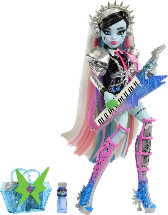 Actual product image Mattel Monster High Amped Up Frankie Stein Doll