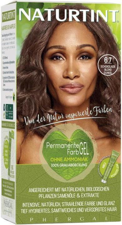 Naturtint Permanentes Haarfarbegel 6.7 Schokolade Blond Dunkel ohne Ammoniak (6.7 Schokolade Blond Dunkel ohne Ammoniak)
