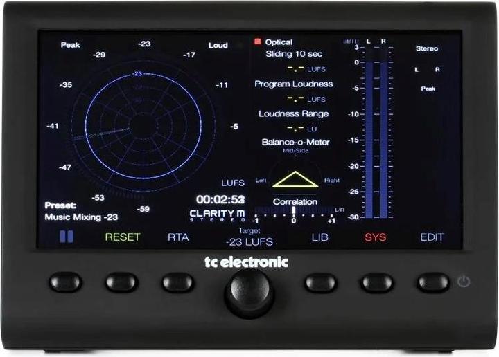 Immagine prodotto TC Electronic Clarity M Stereo - Audiometro stereo (Cablato)